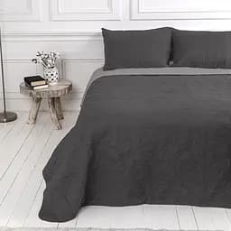 Покрывало с наволочкой ТЕП Vintage Аравийская ночь 240х180 см серое (4-00509_21064)