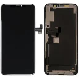 Дисплей iPhone 11 Pro чорний, OLED, OEM Soft, Huaxing