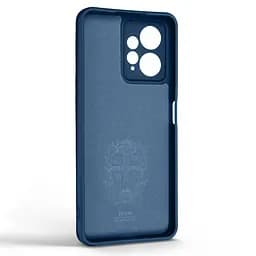 Силиконовый чехол для Xiaomi Redmi Note 12 4G, Icon Ring, синий, панель-накладка, с кольцом-подставкой на 360°, противоударный, возможность использования магнитных держателей, ArmorStandart (ARM68805) - мініатюра 2