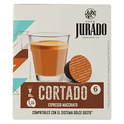 Кава в капсулах Jurado Dolce Gusto Cafе Cortado 16 шт.