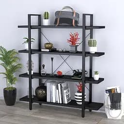 Стелаж Сінгл-4-135 Loft Design (Горіх Модена)