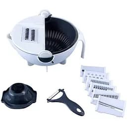 Овощерезка Magic line Rotate 9 в 1 многофункциональная ручная