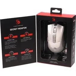 Комп'ютерна мишка A4Tech Bloody R90 Plus Wireless Greyish White (4711421001731) - мініатюра 10