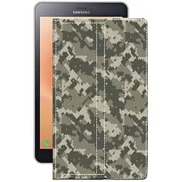 Чехол StatusCASE из экокожи для планшета Samsung Galaxy Tab A8.0 2017 (T385) Хаки-зеленый