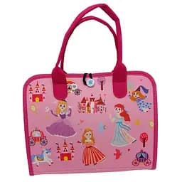 Дитяча розвиваюча сумочка-логіка Bambi XX4028 тактильні, розвиваючі вправи, з фетру