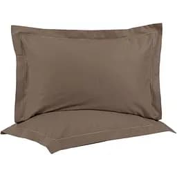 Наволочки Lotus Home Dakota Modern сатин кофейные 50х70 см, 2 шт. (svt-2000022351492)