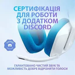 Навушники Logitech G335 Wired Gaming White (981-001018) - мініатюра 9