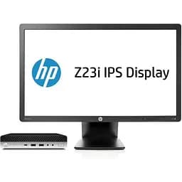 Комплект Компьютер HP ProDesk 600 G3 Mini PC (i5-6500T/8/256SSD) + Монитор 23" HP Z23i Б/У