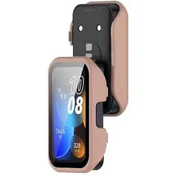 Чохол-накладка DK CDK для Huawei Band 10 Пластик Gloss Glass Full Cover (016251) (pink) - мініатюра 2