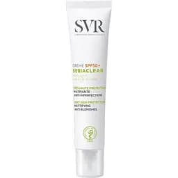 Сонцезахисний крем для обличчя SVR Sebiaclear Cream Матуючий SPF50+, 40 мл