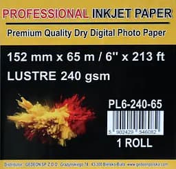 Фотопапір Professional Inkjet Paper 152mm*65m LUSTRE