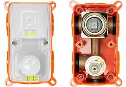 Душова система прихованого монтажу Rea Oval + Box gold REA-P8466, Золотий - мініатюра 9