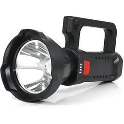 Мощный светодиодный аккумуляторный фонарь прожектор F-902 переносной фонарь для охраны