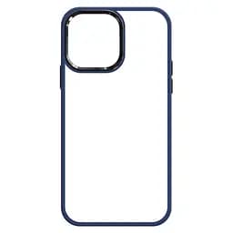 Чехол для Apple iPhone 13 Pro Max, Unit, синий, прозрачный противоударный чехол-накладка из TPU и поликарбоната (PC), с защитными бортиками, защита всего корпуса от ударов и царапин, ArmorStandart (ARM62495)