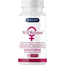 Дієтична добавка Medica-Group Win Woman Diet Supplement для стимуляції жіночого оргазму 60 капсул