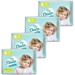 Набор подгузников Dada Extra Soft 6 (16+кг) 152 шт. (4 уп. х 38 шт.)