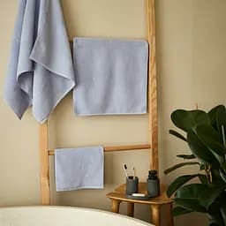 Рушник MBM HOME Теплі дюни 50x90 см світло-блакитний (BT-19 M LIGHT BLUE) - мініатюра 11