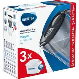 Фільтр-глечик Brita Marella графіт 2.4 л + 3 картриджі (1039274) - мініатюра 5