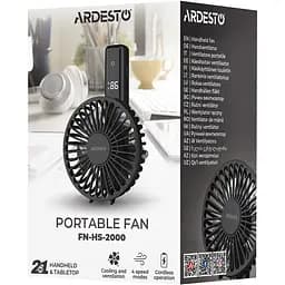 Вентилятор ручний портативний Ardesto (FN-HS-2000) - мініатюра 10