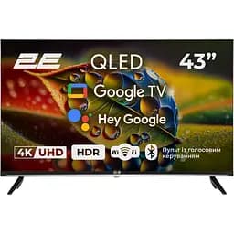 Телевизор 2E A77Q 43" QLED 4K 2E-43A77Q (149337)