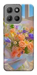 Чехол Demsky Яркий букет для Motorola Moto G15 4G