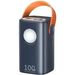 Внешний аккумулятор Remax RPP-100 Gutitan 60000mAh PD 100W + QC 22.5W с дисплеем синий