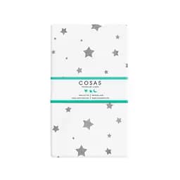 Набір простирадл на резинці Cosas BEIGE/GREY STARS 160х200х20 см (Set_Beige_StarGrey_160x200_2) - мініатюра 6