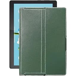 Чехол StatusCASE из экокожи для планшета Lenovo Tab M10 GHD X605FC Темно-зеленый