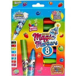 Набор ароматических маркеров Scentos Цветная магия 8 цветов 9 шт. (2032383344)