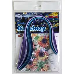 Набор для квиллинга №12 "Небо", 5 цветов 100шт/5мм/420мм НК-12 Колорит