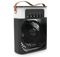 Портативный вентилятор Voltronic YT1712, увлажнение, подсветка, Air Cooler Fan Mix Color - мініатюра 1