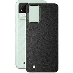 Захисна плівка StatusSKIN для Realme Narzo 50i 2021 Корпус Вініл Шкіра чорна