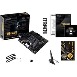 Материнська плата Asus TUF Gaming B550M-PLUS WIFI II sAM4 B550 4xDDR4 M.2 HDMI DP Wi-Fi BT mATX - мініатюра 2