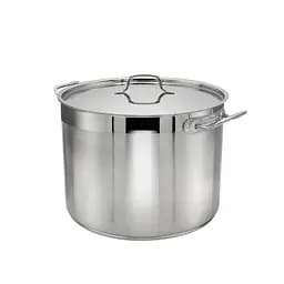 Каструля із нержавіючої сталі з кришкою 22 л Zauberg Сірий u87114