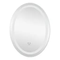 Дзеркало Kroner KRP Spiegel VO1 - 5070 з LED-підсвічуванням та антизапітнінням CV030040, Білий - мініатюра 3