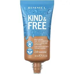 Тональна основа-тінт Rimmel Kind & Free відтінок 210 (Golden Beige) 30 мл - мініатюра 2