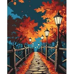 Картина по номерам Art Craft Ночная прогулка 40х50 см (11054-AC)