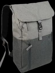 Рюкзак міський Live in style 18L, сірий, з клапаном на фастексі, для документів А4