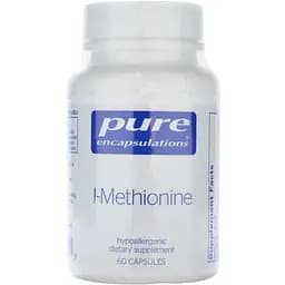 Аминокислота Pure Encapsulations L-Methionine 60 капсул