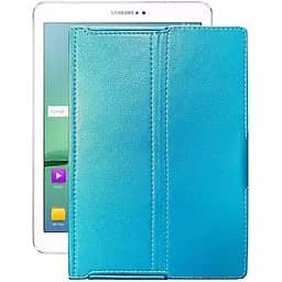 Чехол StatusCASE из экокожи для планшета Samsung Galaxy Tab S2 9.7 2016 (T819) Голубой