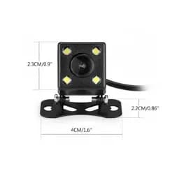 Автомобільна камера заднього виду UKC A-101 LED Black (av156-R) - мініатюра 3