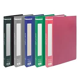 Папка з 20 файлами Buromax А5 в асортименті (688417)