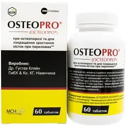 Дієтична добавка OsteoPro Propharma 60 таблеток