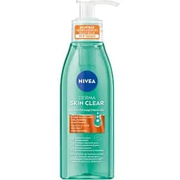 Очищуючий гель Nivea Derma Skin Clear 150 мл