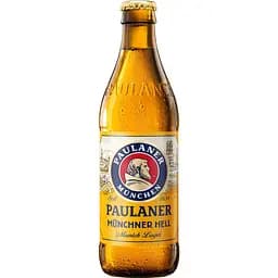 Пиво Paulaner Munchner Hell светлое 4.9% 0.5 л
