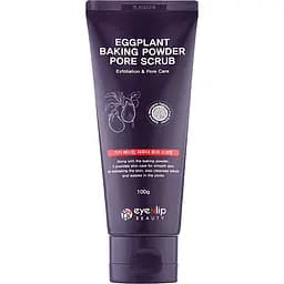 Скраб для обличчя Eyenlip Eggplant Baking Powder Pore Scrub з содою від чорних цяток 100 г  - мініатюра 2