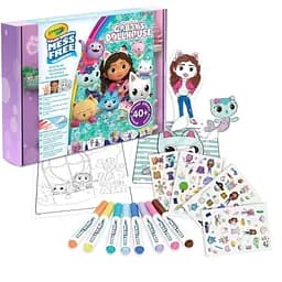 Набор для творчества Crayola Color Wonder Gabby's Dollhouse раскраски фломастеры наклейки