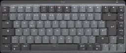 Клавіатура бездротова Logitech MX Mechanical Mini Minimalist Graphite (920-010780)