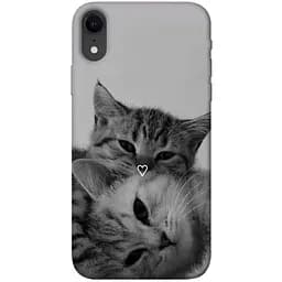 Чохол Demsky Grey cats для Apple iPhone XR (6.1)