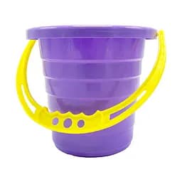 Дитяче відро для пісочниці "Середнє" Bambi S0009(Violet) фіолетовий 14 см
